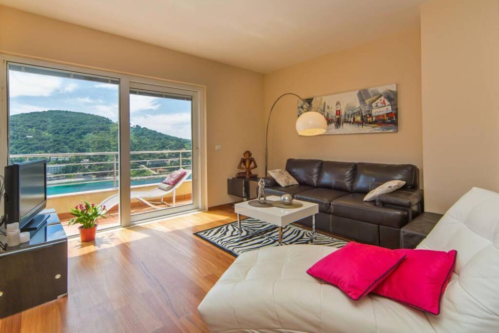 Blue Dream - Stylish Apt With Stunning Sea View Ντουμπρόβνικ Εξωτερικό φωτογραφία