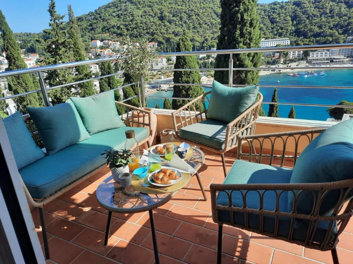 Blue Dream - Stylish Apt With Stunning Sea View Ντουμπρόβνικ Εξωτερικό φωτογραφία